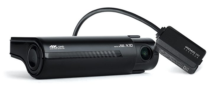 X10 Dash Cam with Scanner